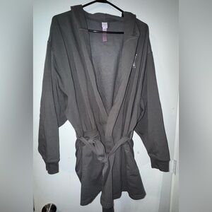 Savage X Fenty Charcoal Lounge Robe
